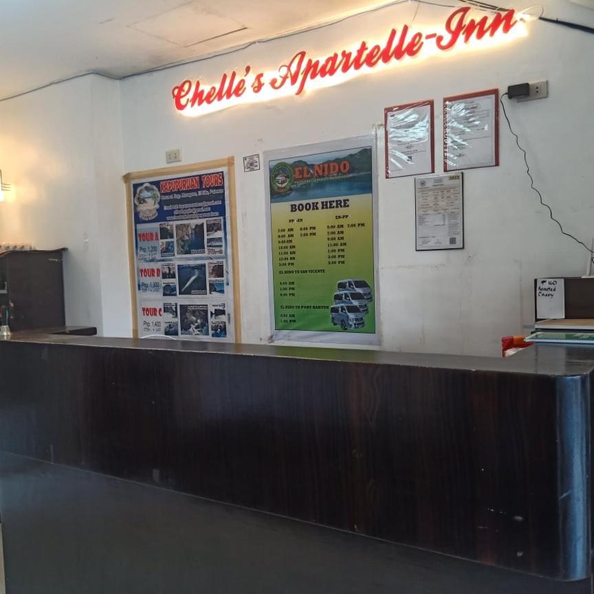 Chelle'S Apartelle-Inn El Nido Exteriör bild